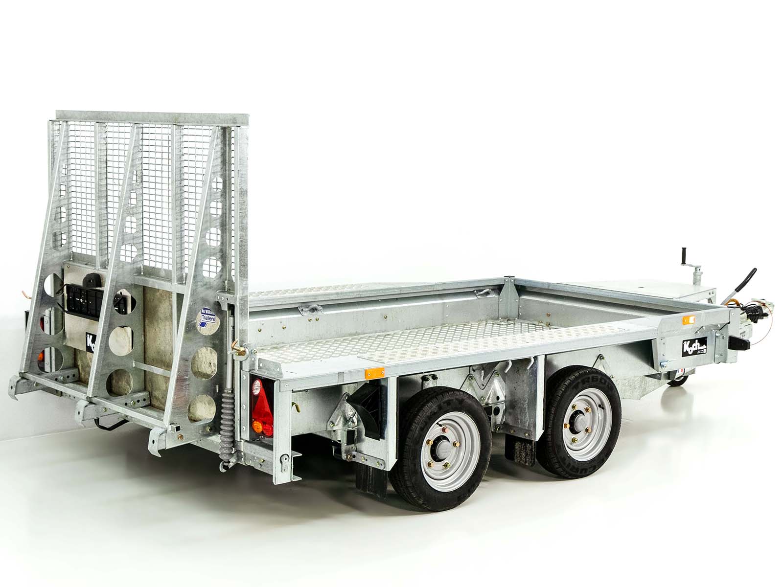 Remorque pour engins de chantier Ifor Williams GX105 HD 157×303 3,5 t | Aluminium | Rampe de chargement - Neuve – Image 5