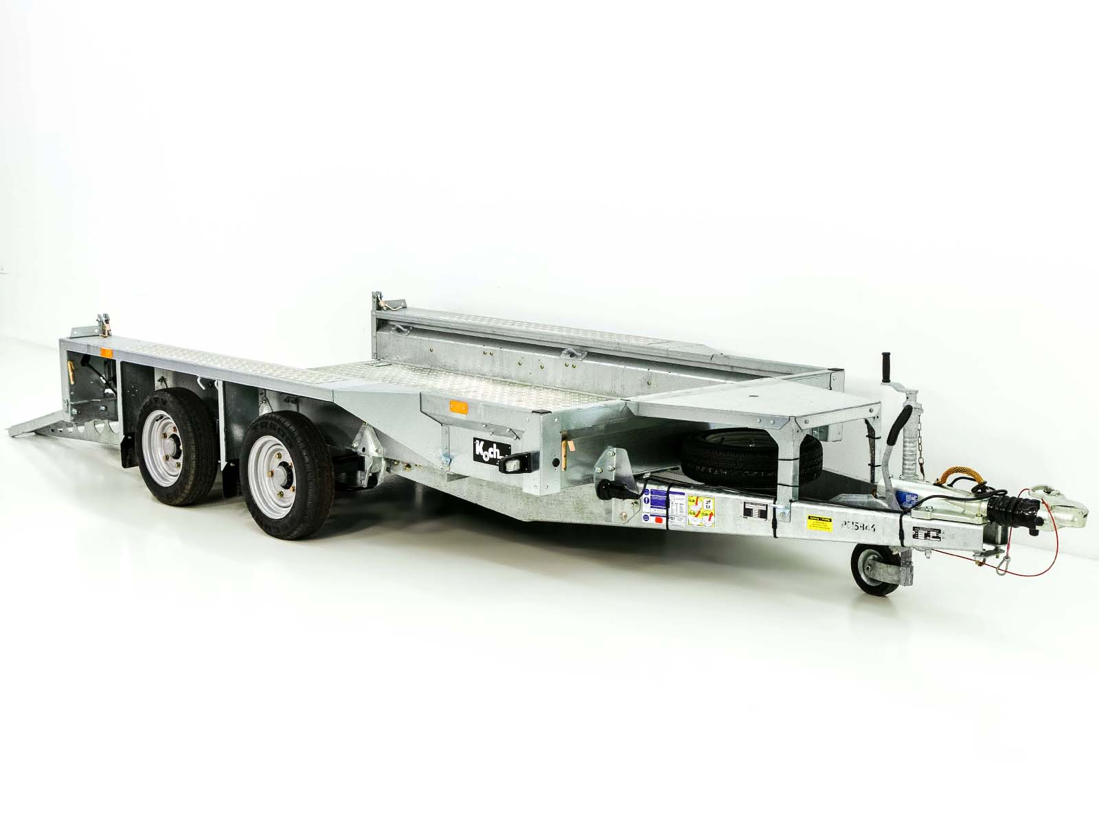Remorque pour engins de chantier Ifor Williams GX105 HD 157×303 3,5 t | Aluminium | Rampe de chargement - Neuve – Image 6