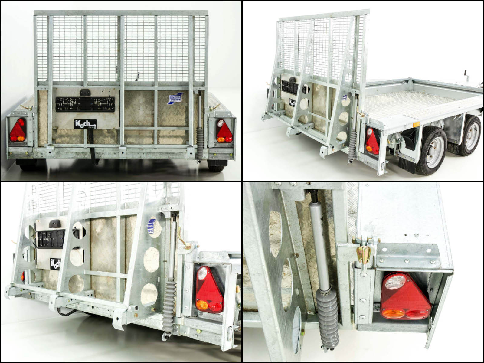 Remorque pour engins de chantier Ifor Williams GX105 HD 157×303 3,5 t | Aluminium | Rampe de chargement - Neuve – Image 10