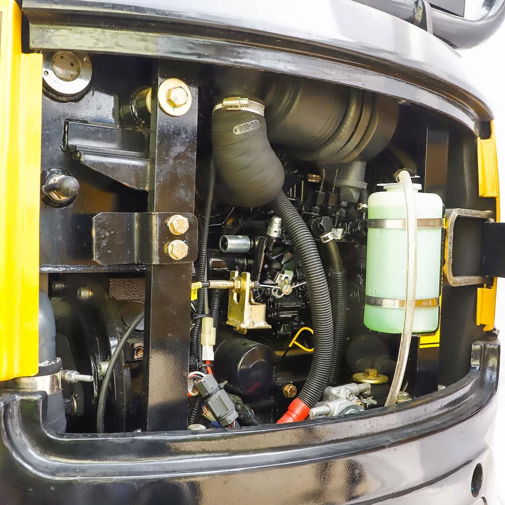 Mini-pelle « Bobmaster Premium » – diesel, 1 200 kg avec bras articulé et commande par joystick – neuve – Image 9