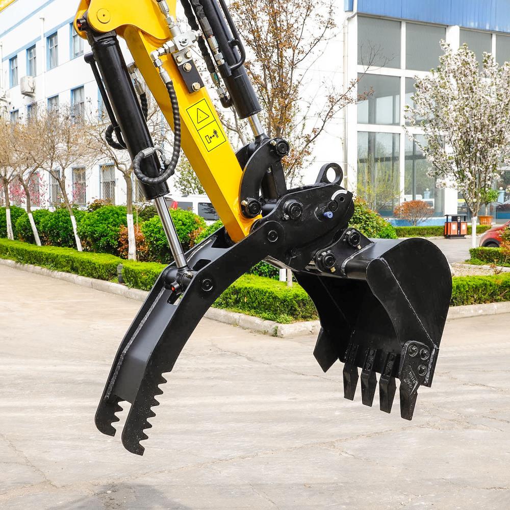 Mini-pelle « Bobmaster Premium » – diesel, 1 200 kg avec bras articulé et commande par joystick – neuve – Image 11