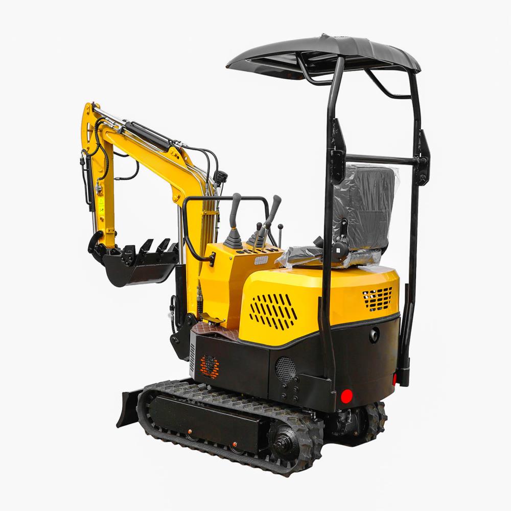 Mini-pelle « Bobmaster Pro » – diesel, 890 kg avec bras articulé et godet – neuve – Image 2