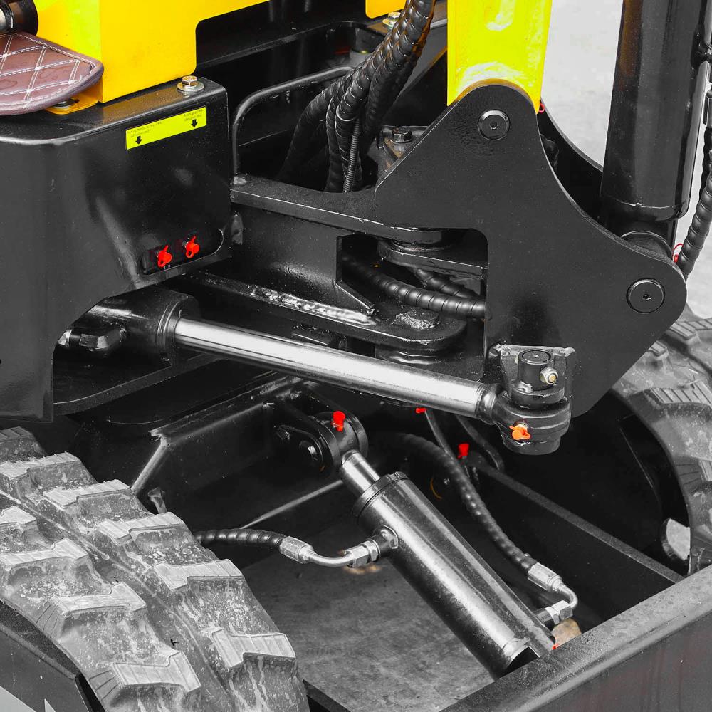 Mini-pelle « Bobmaster Pro » – diesel, 890 kg avec bras articulé et godet – neuve – Image 4
