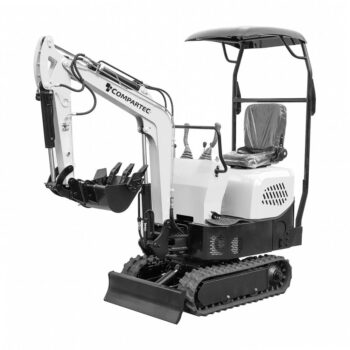 Mini-pelle « Bobmaster Pro » – diesel, 890 kg avec bras articulé et godet – neuve