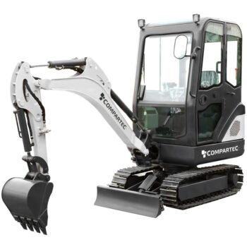 Mini-pelle « Bobmaster Premium » – diesel, 1 200 kg avec bras articulé et commande par joystick – neuve